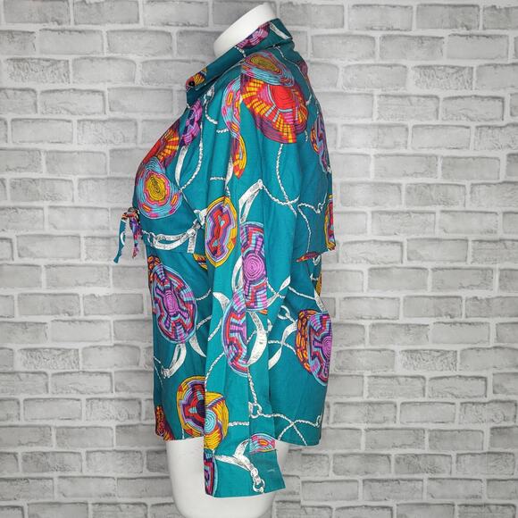 VTG 80s 90s Western Wrangler Button Up, size Large - Picture 4 of 6